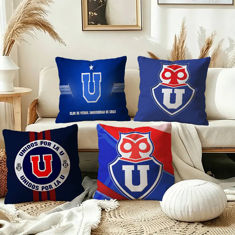 Home Textiles Classic Fashion - Chile U-University Logo Classic Pillow Anime