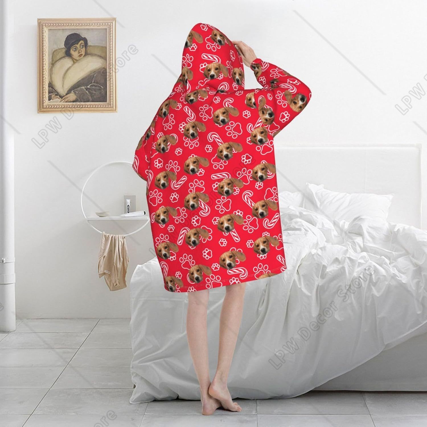 Custom Wearable Blanket Hoodie - Home Textiles Photos 评论和价格
