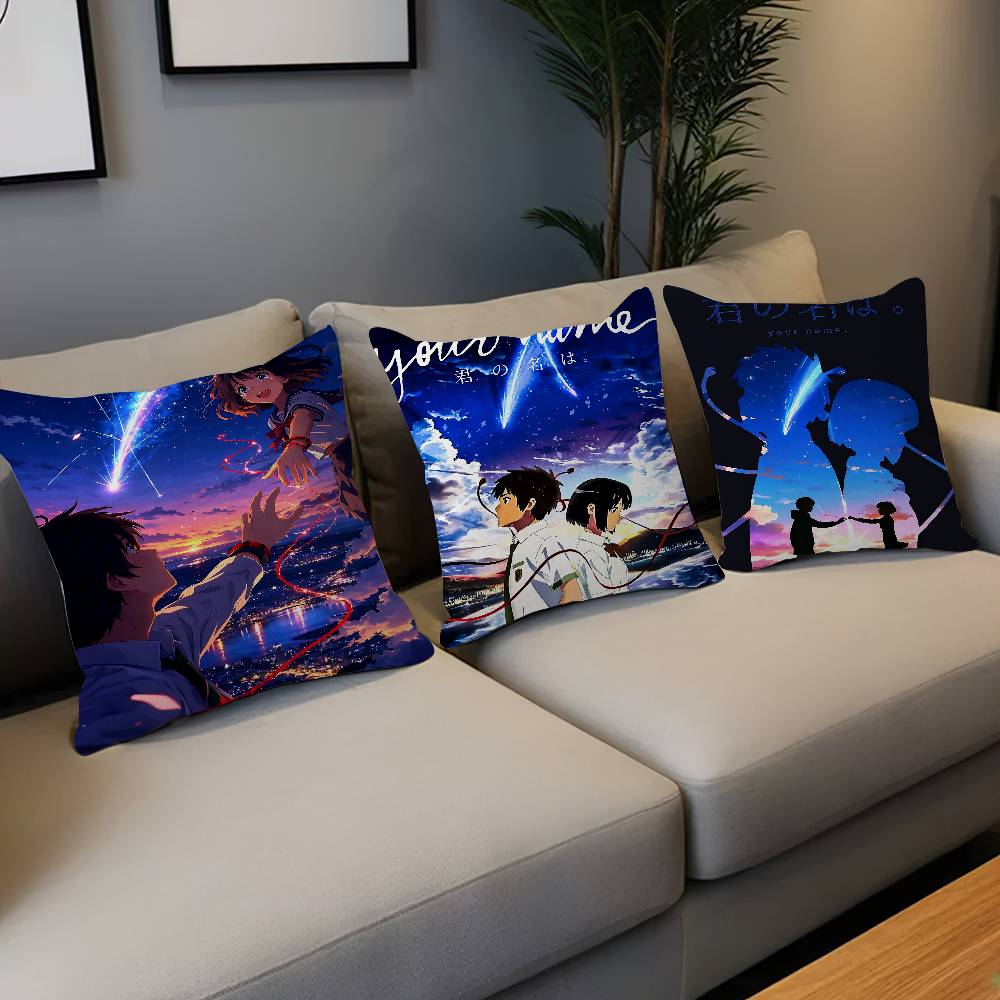 Classic Anime Your Name Pillow - Home Textiles Classic Fashion 评论和价格
