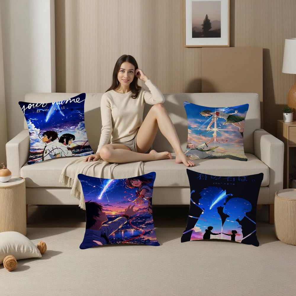 Classic Anime Your Name Pillow - Home Textiles Classic Fashion 评论和价格
