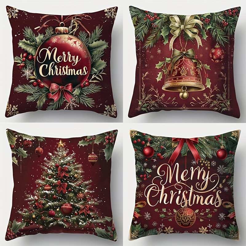 Festive Christmas Pillowcases: - Home Textiles News 评论和价格