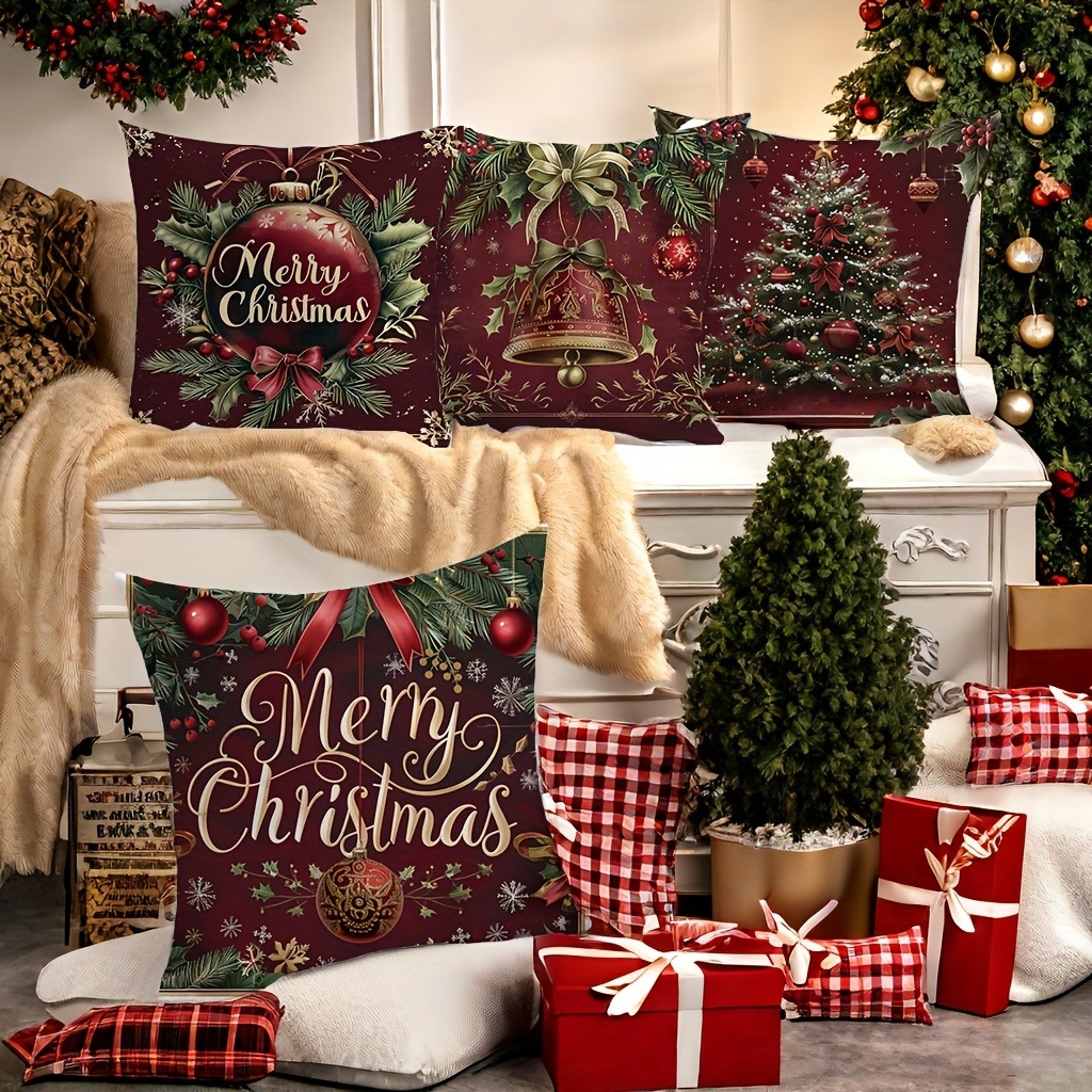 Festive Christmas Pillowcases: - Home Textiles News 评论和价格