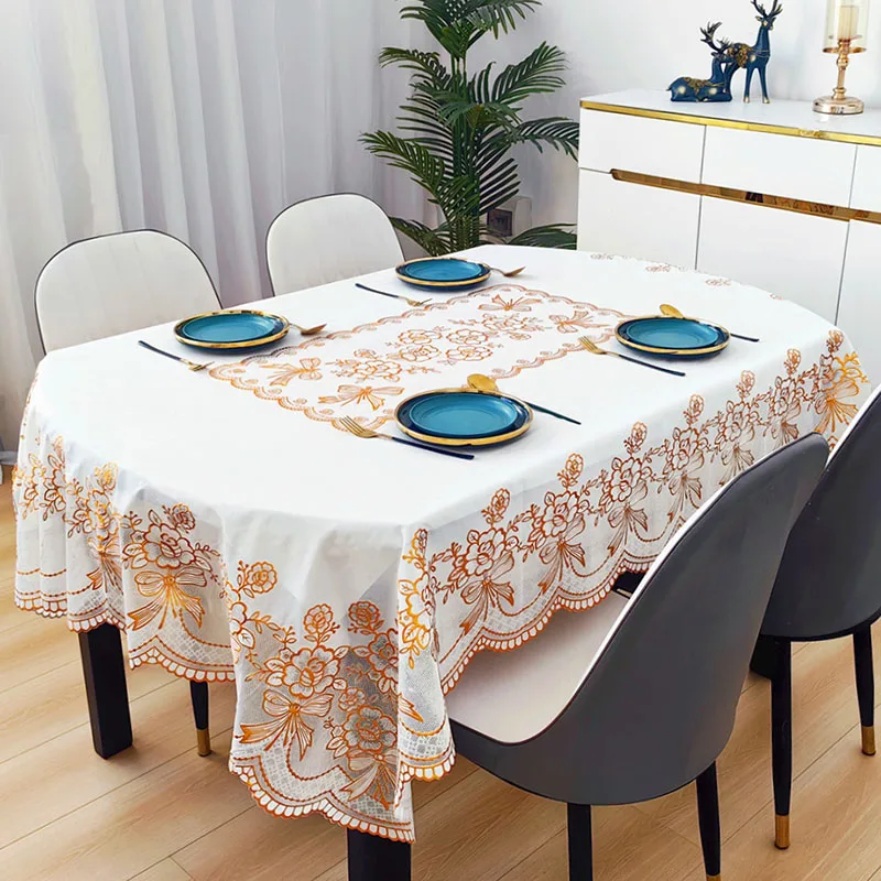 New PVC Oval Waterproof Tablec - Home Textiles News 评论和价格