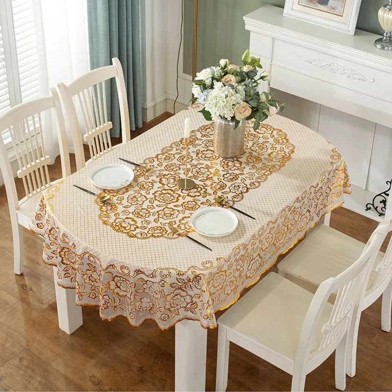New PVC Oval Waterproof Tablec - Home Textiles News 评论和价格