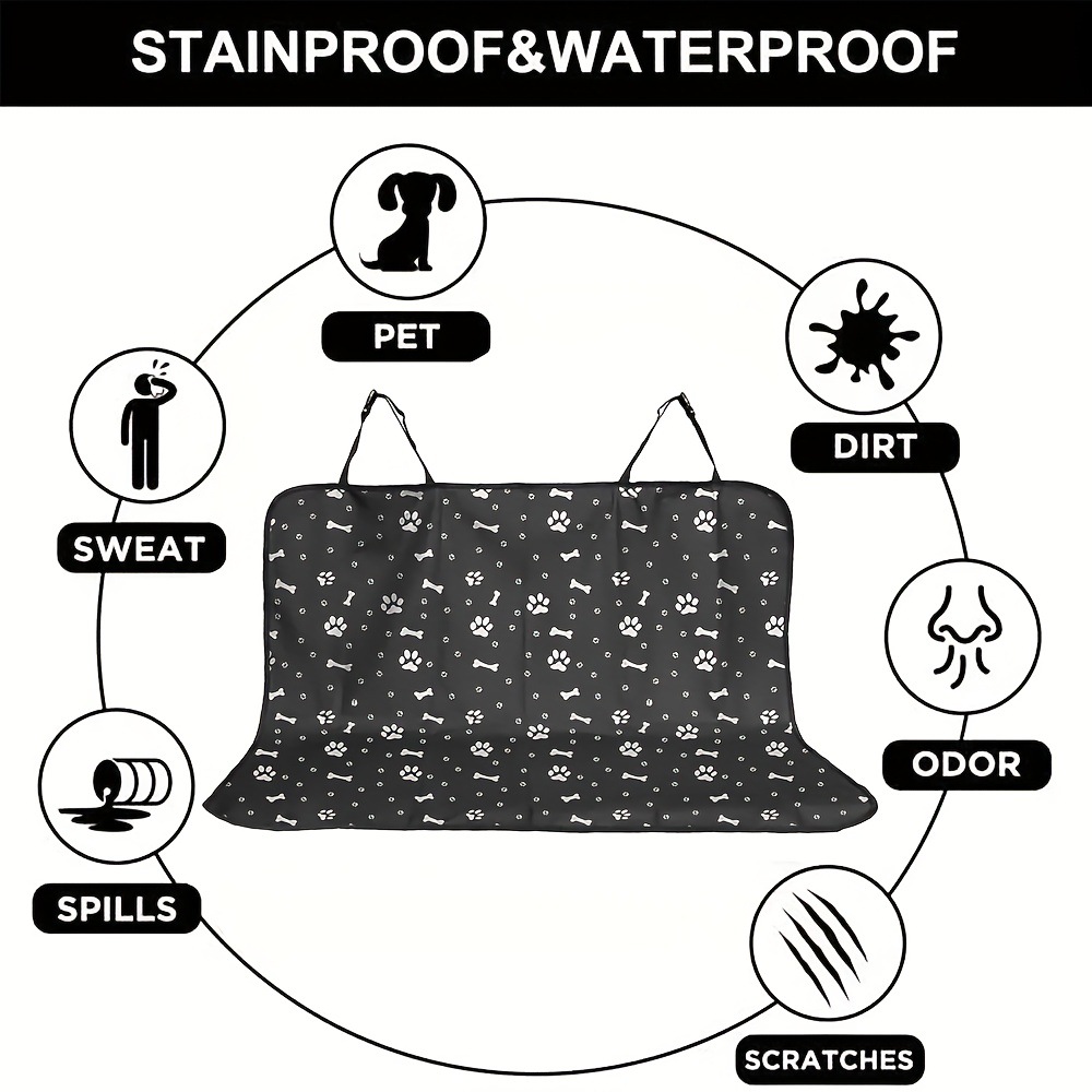 1pc Black Waterproof Pet Car S - Mattress Protector Waterproof 评论和价格