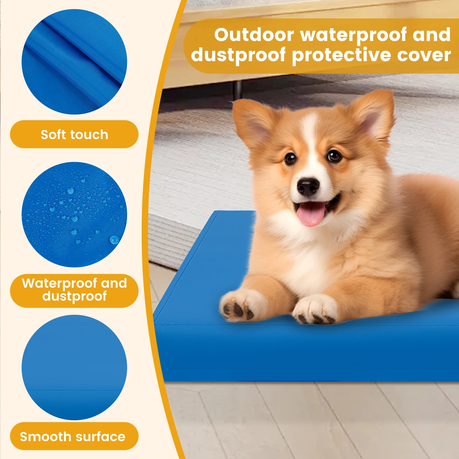 Dog Bed Cover Oxford Cloth Wat - Mattress Protector Waterproof 评论和价格
