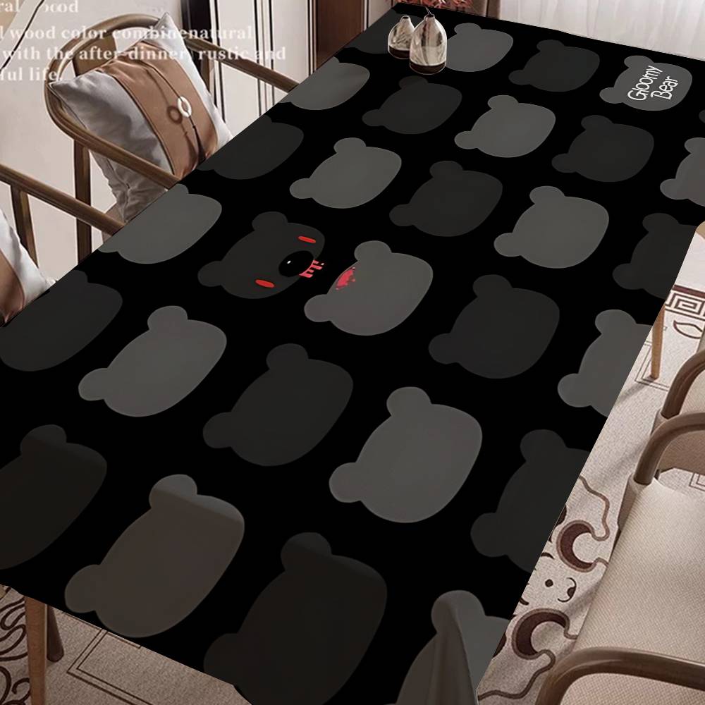 Cartoon G-gloomy Bear Tableclo - Home Textiles News 评论和价格