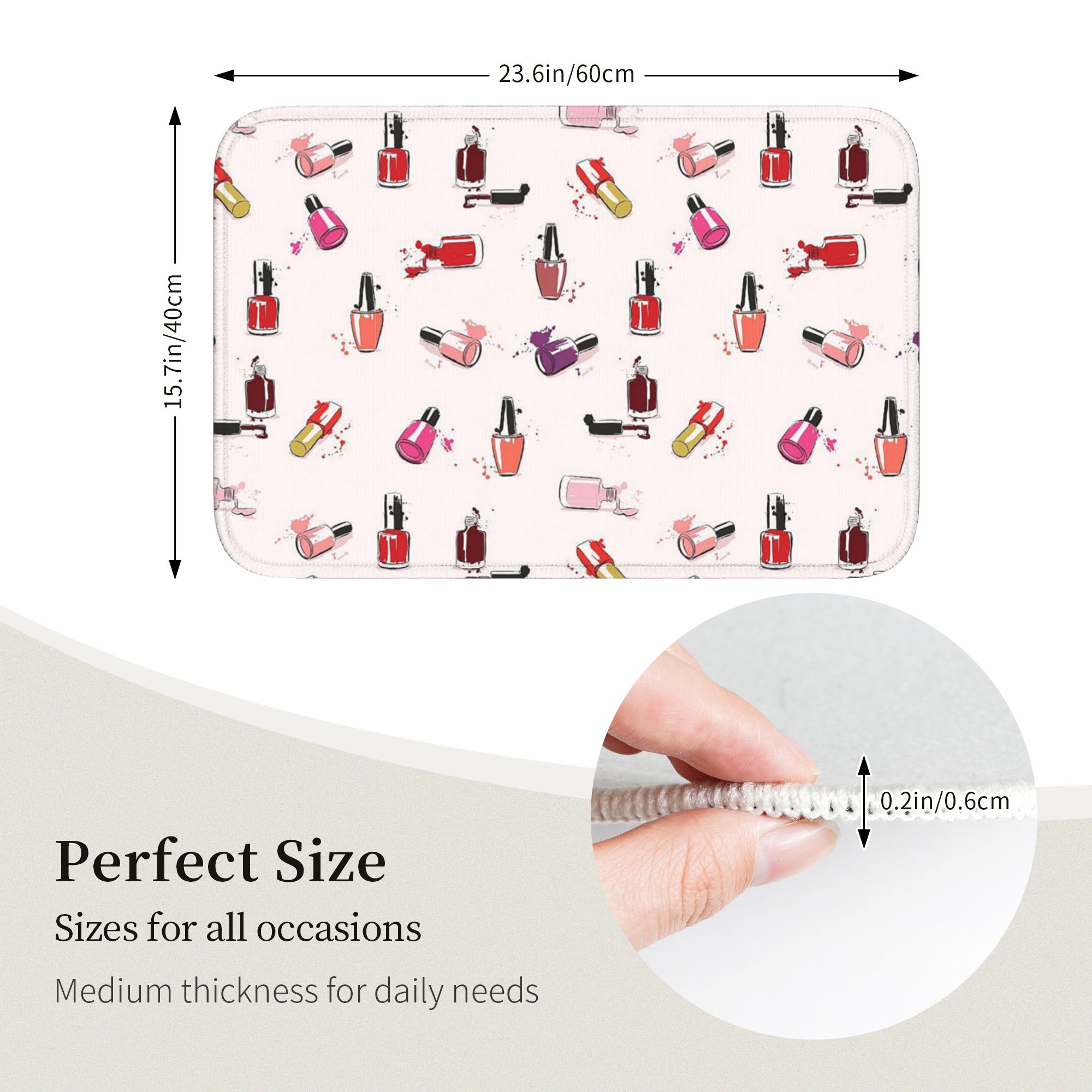 Fashion Design Nail Polish Doo - Home Textiles Classic Fashion 评论和价格