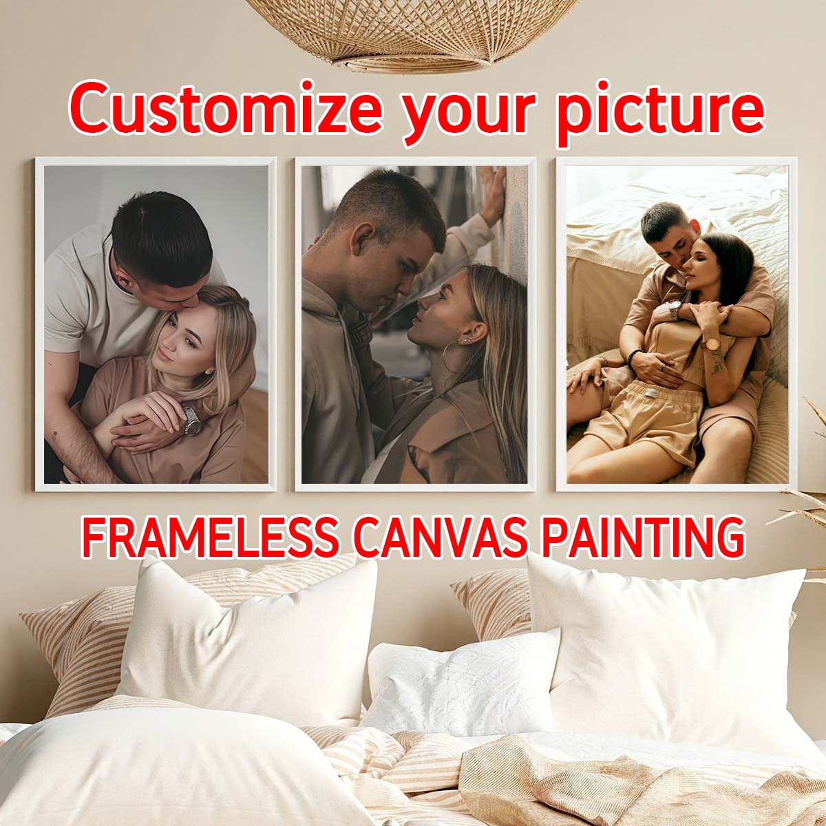 Triptych - 2D custom photo woo - Home Textiles Photos 评论和价格