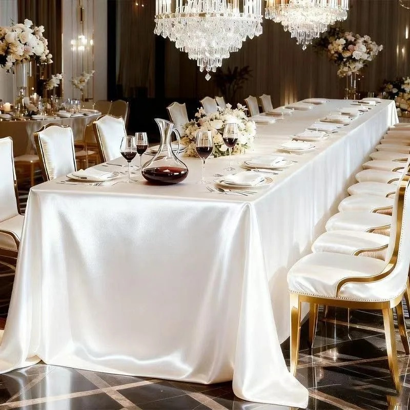 Satin Tablecloth Smooth Silky  - Home Textiles News 评论和价格
