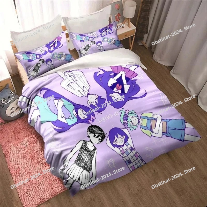 Fashion 3D Printed Anime Omori - Home Textiles Classic Fashion 评论和价格
