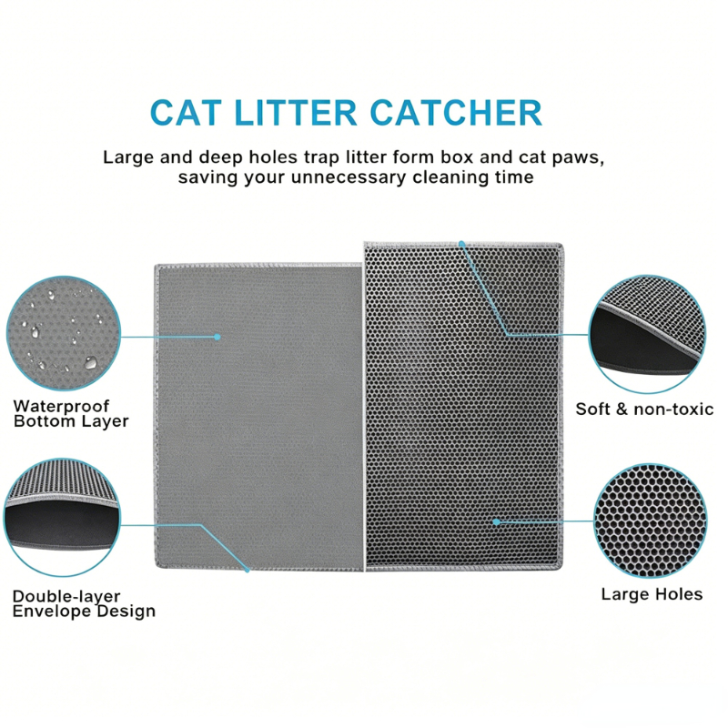 Pet Cat Litter Mat Waterproof  - Mattress Protector Waterproof 评论和价格