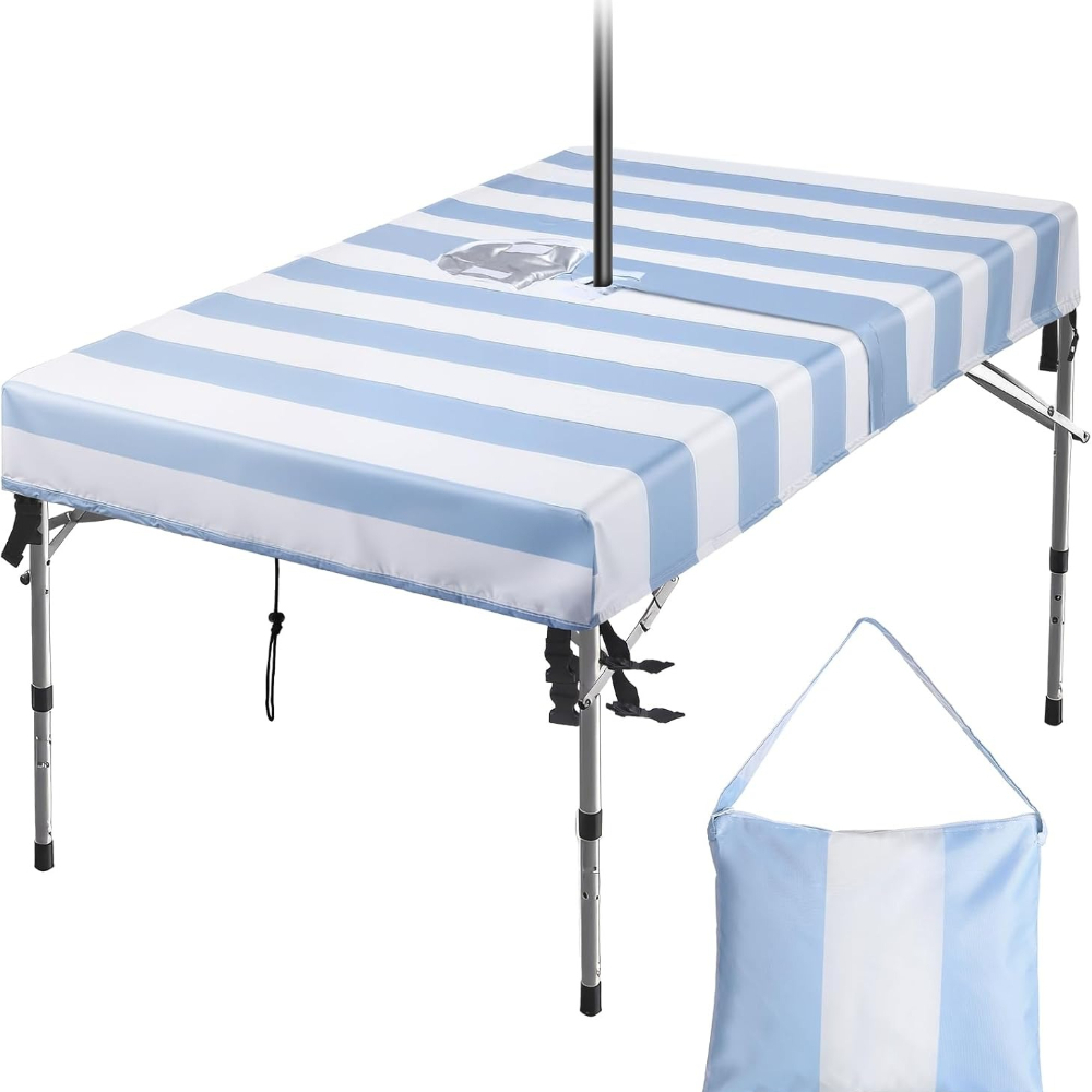 Outdoor Tablecloth with Umbrel - Home Textiles News 评论和价格