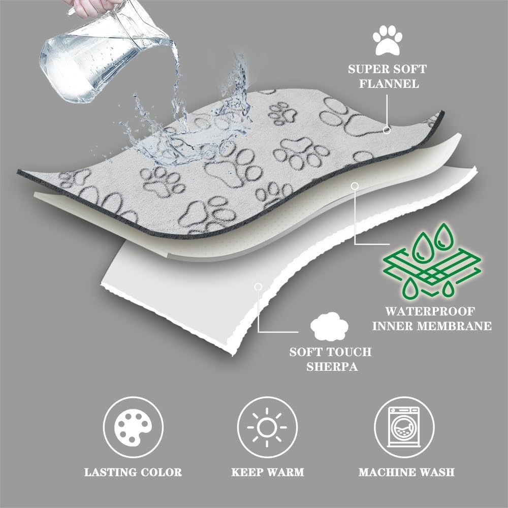 Pet Blanket Waterproof Flannel - Mattress Protector Waterproof 评论和价格