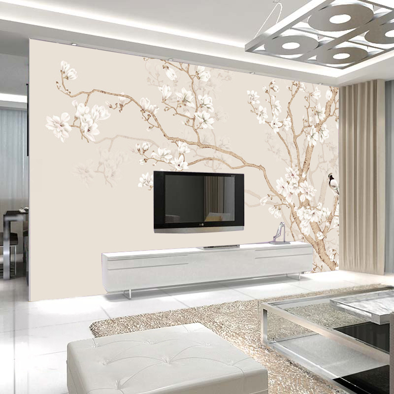 Custom Mural Wallpaper Modern  - Home Textiles Photos 评论和价格