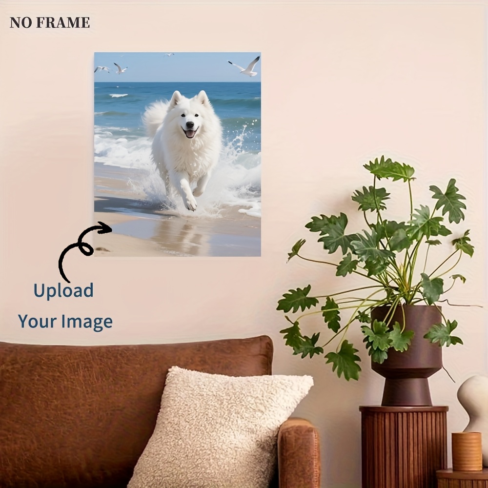 Custom Canvas Print with Your  - Home Textiles Photos 评论和价格