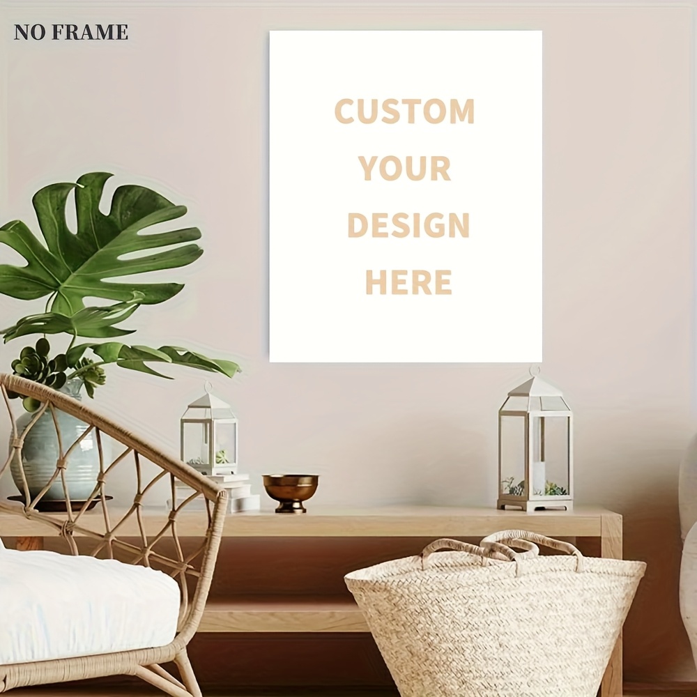 Custom Canvas Print with Your  - Home Textiles Photos 评论和价格