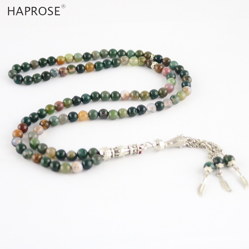 100% Natural Agate Prayer Brac - Home Quran 评论和价格