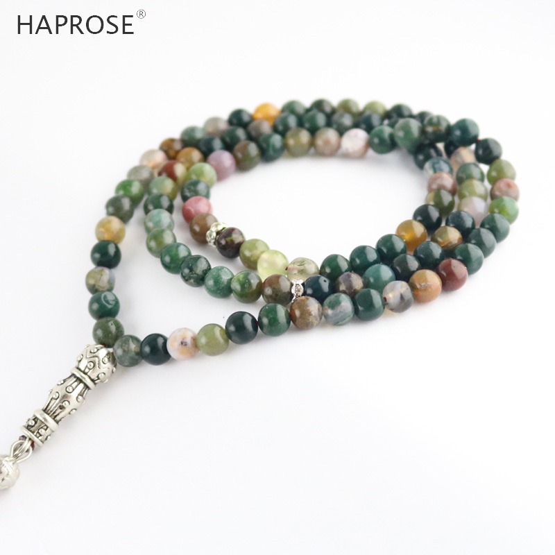 100% Natural Agate Prayer Brac - Home Quran 评论和价格
