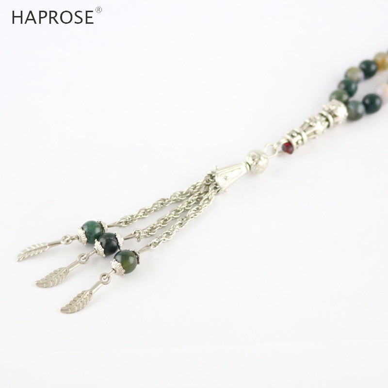 100% Natural Agate Prayer Brac - Home Quran 评论和价格
