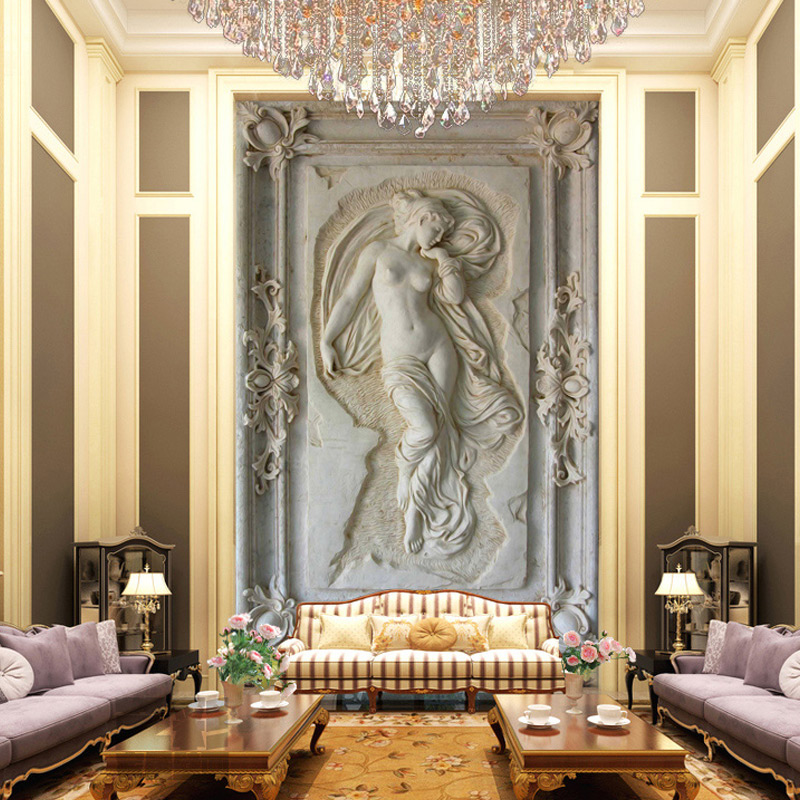 Custom Photo Wallpaper Europea - Home Textiles Photos 评论和价格