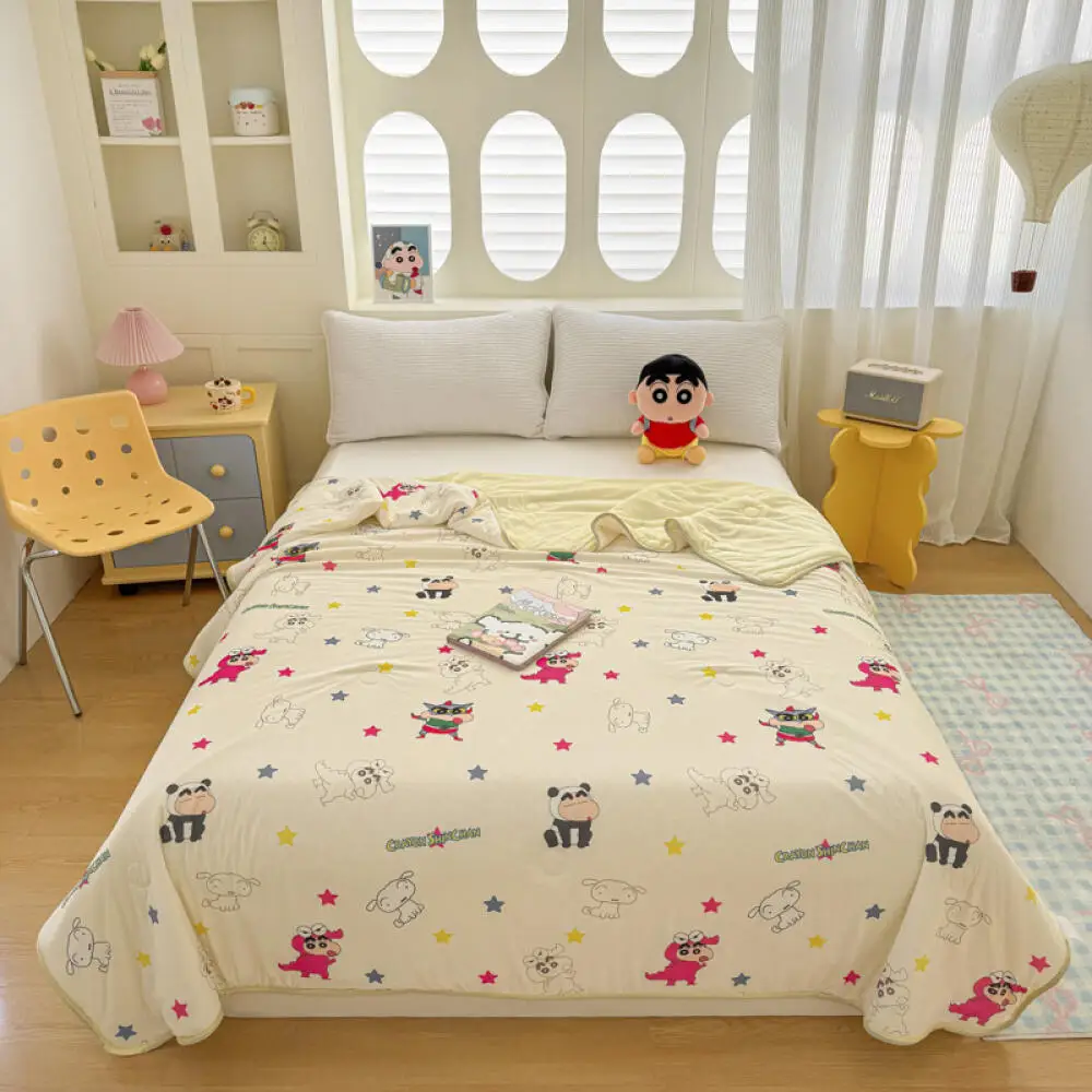 Kawaii Crayon Shin-Chan Summer - Home Textiles Blanket 评论和价格